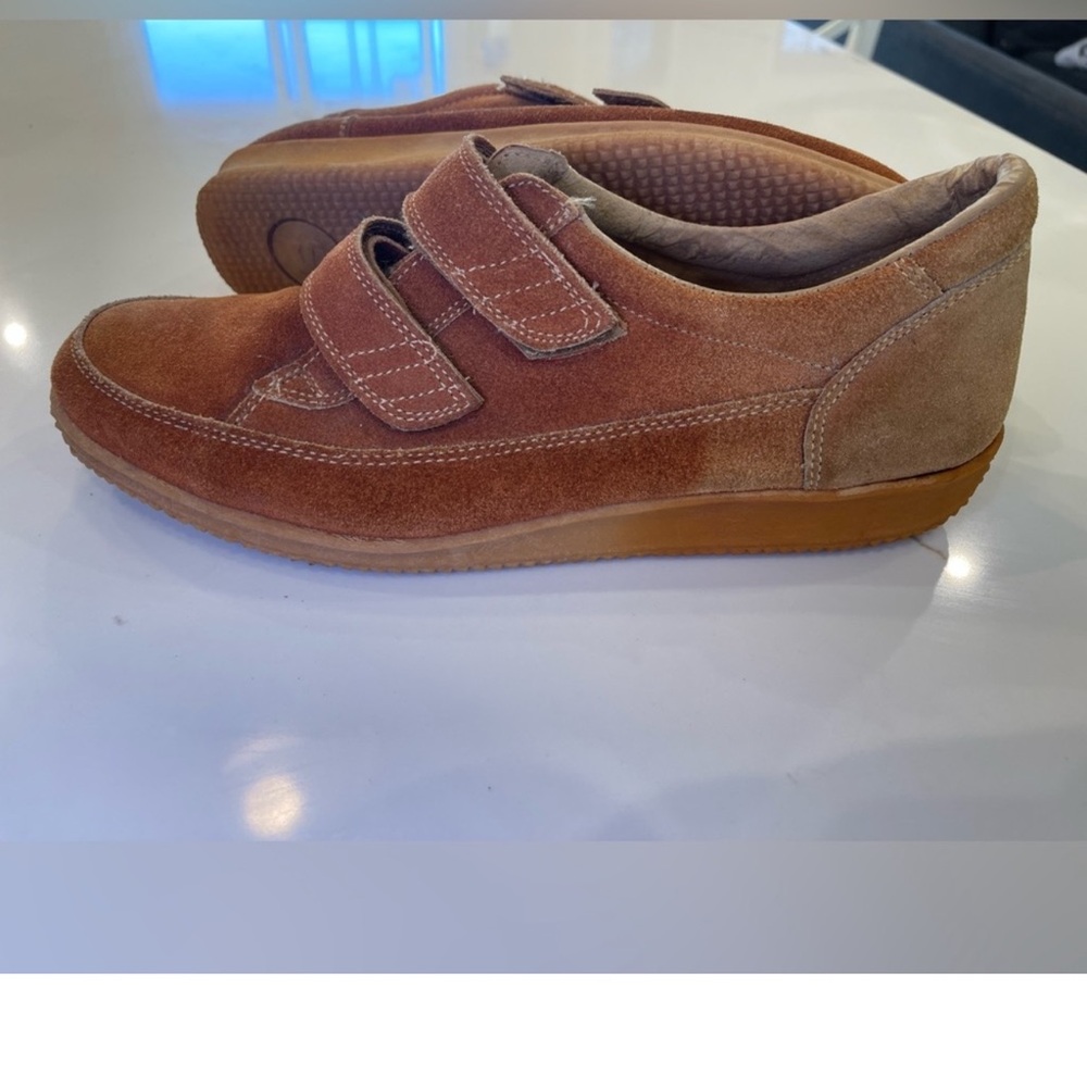 Vintage men’s Velcro shoes size 10 Autry brand eclectic grandpa